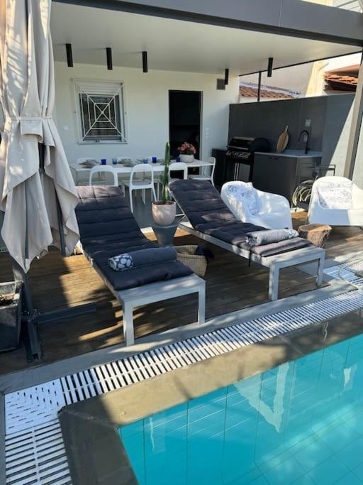 Villa Olion Afytos Exteriör bild